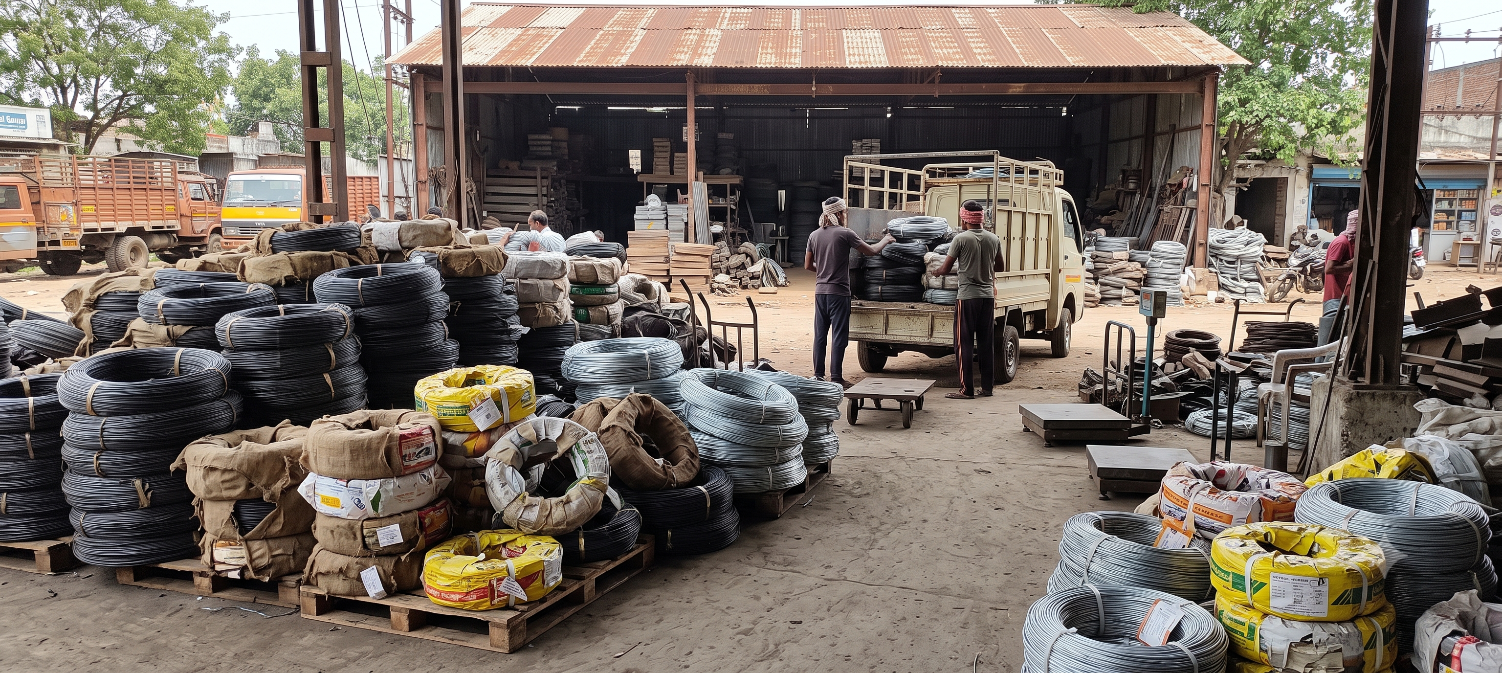 HB Wire, Binding Wire & Industrial Wires ready inventory in central stockyard - bindingwiresupplier.com