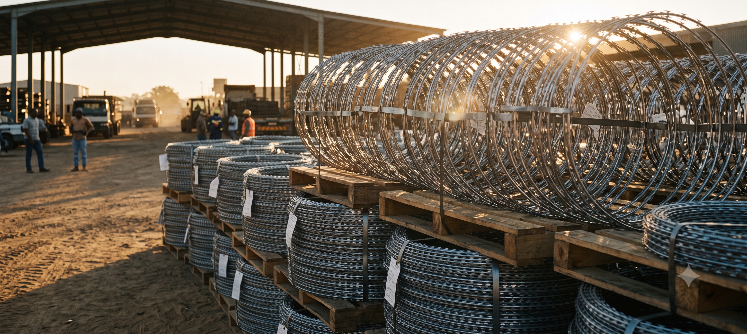 HB Wire, Binding Wire & Industrial Wires ready inventory in central stockyard - concertinawires.com