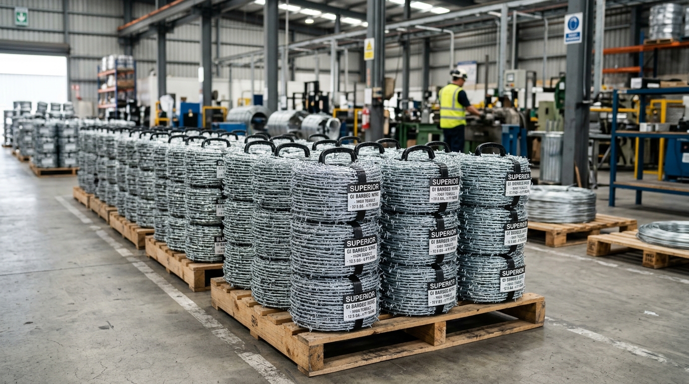 HB Wire, Binding Wire & Industrial Wires Central Stockyard & Manufacturing - gibarbedwire.in