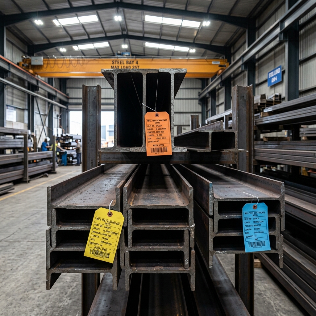 Structural Steel Beams (ISMB / NPB / WPB / H-Beam) Central Stockyard & Manufacturing - ismb.in