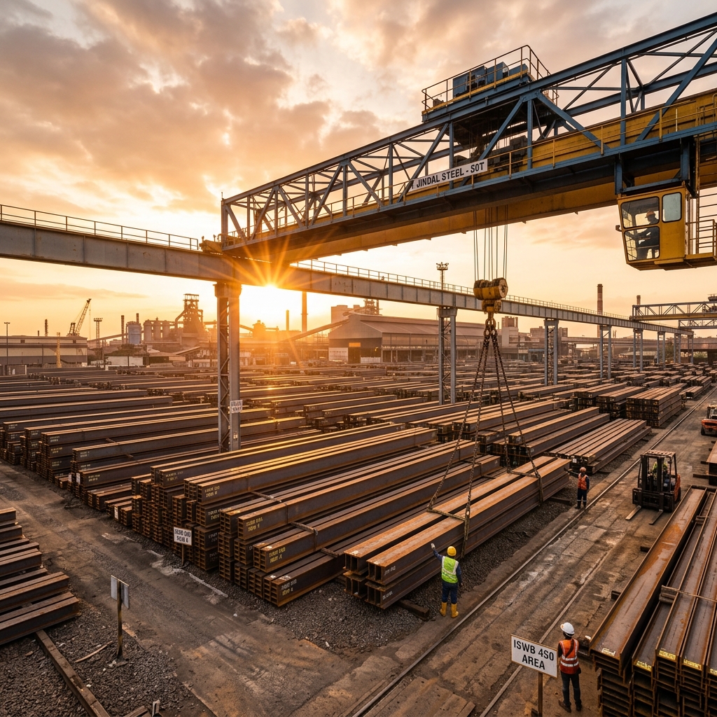 Structural Steel Beams (ISMB / NPB / WPB / H-Beam) Central Stockyard & Manufacturing - mildsteelbeam.com