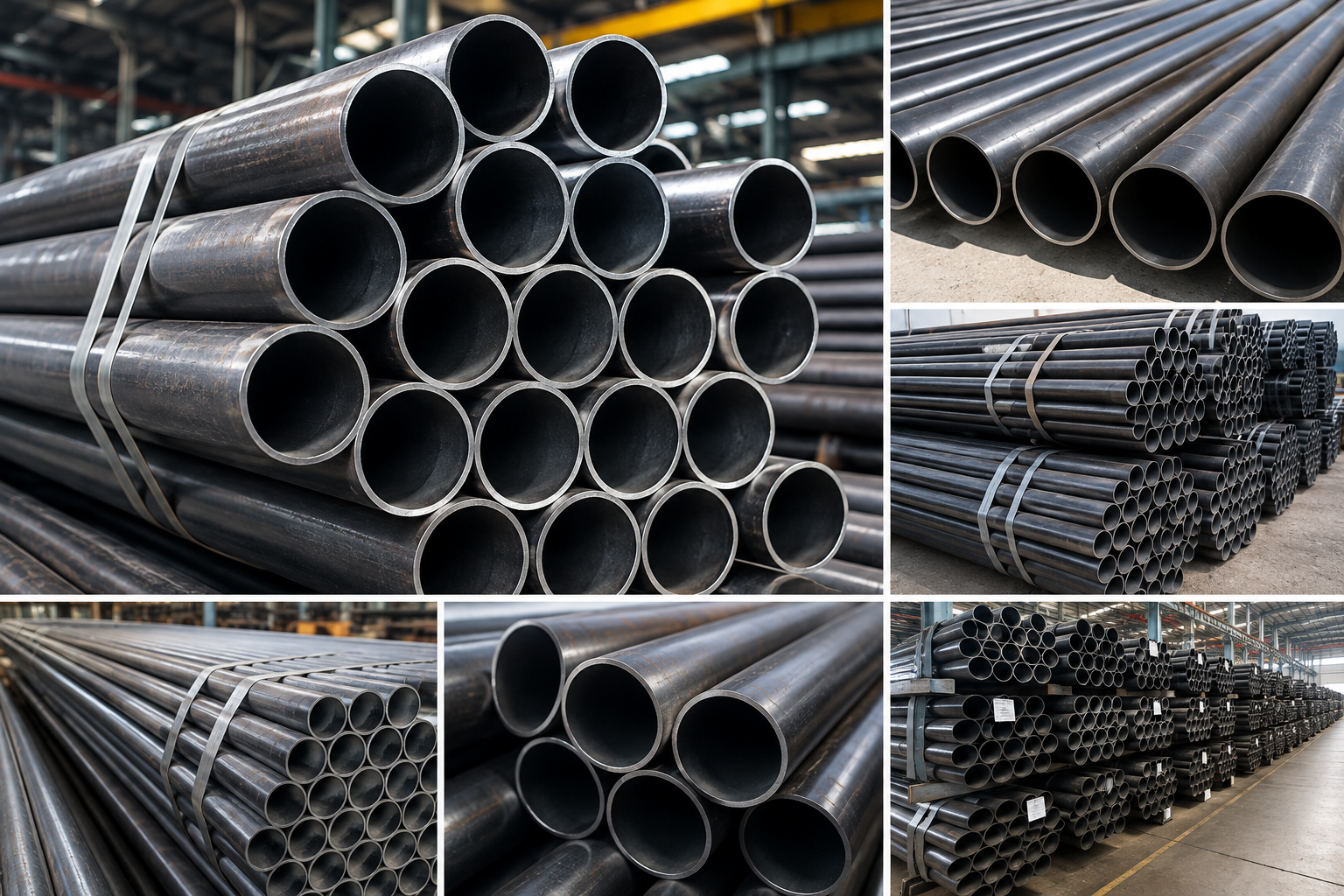 Mild Steel (MS) Black ERW Pipes Central Stockyard & Manufacturing - mspipemanufacturers.com