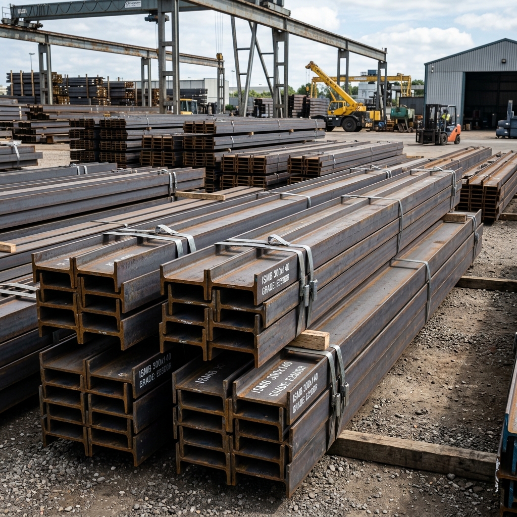 RSJ Poles & ISMB Steel Utility Poles Central Stockyard & Manufacturing - rsjpolemanufacturer.com