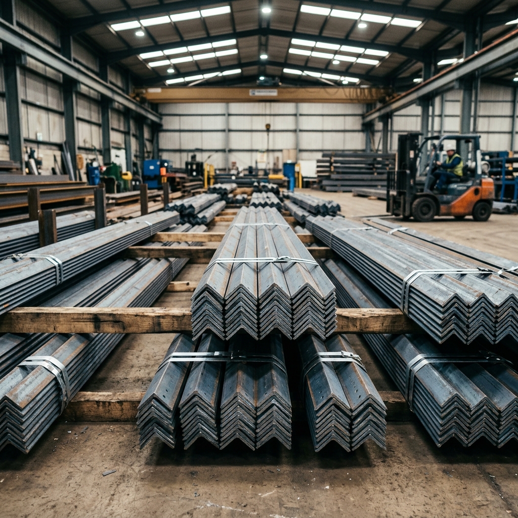 Iron & Steel Trading, Structural Fabrication & Supplies ready inventory in central stockyard - gistructure.com